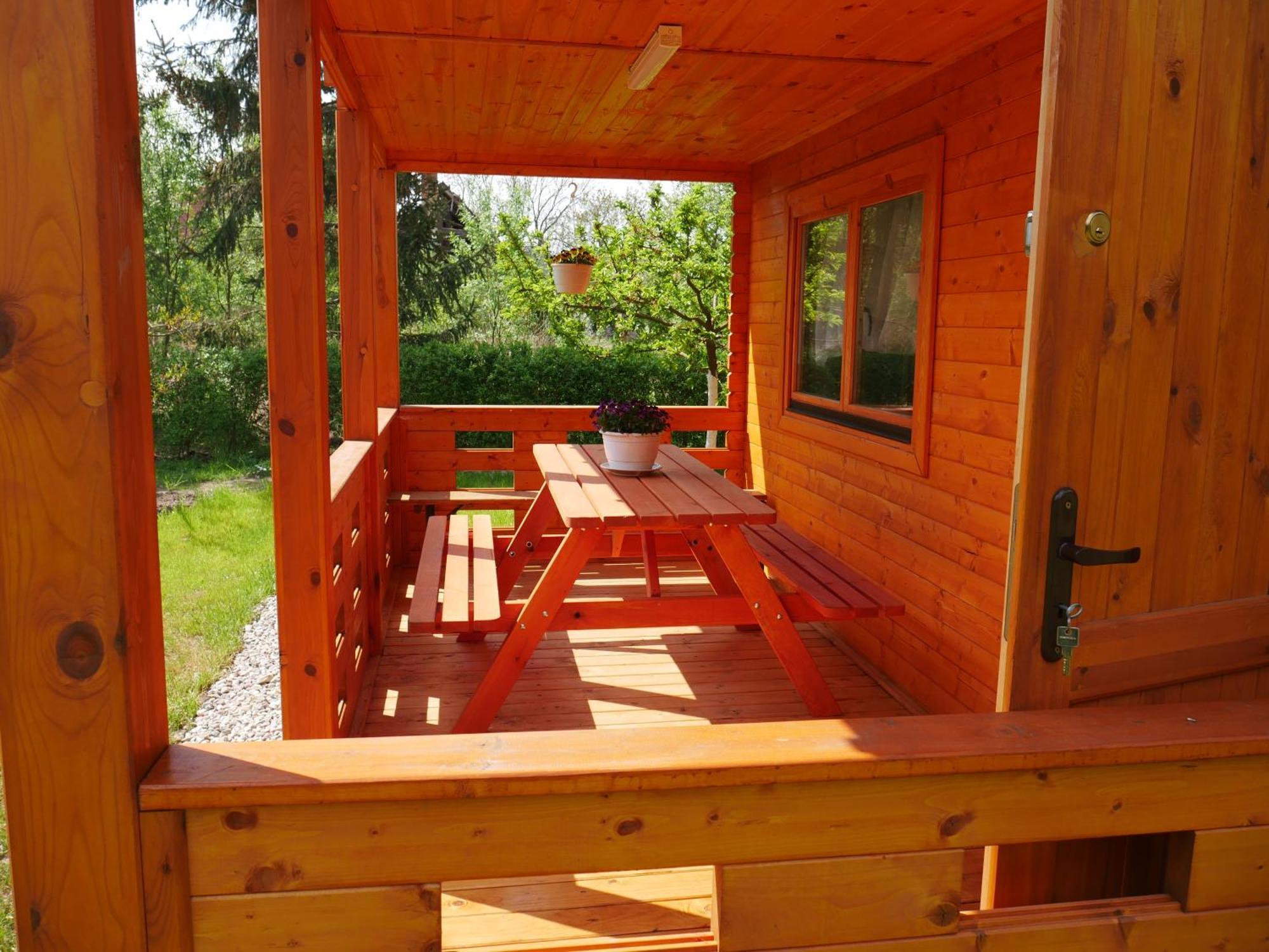 Domek Letniskowy Drewniany Nad Jeziorem Strzeszowskim Nowy Extérieur photo