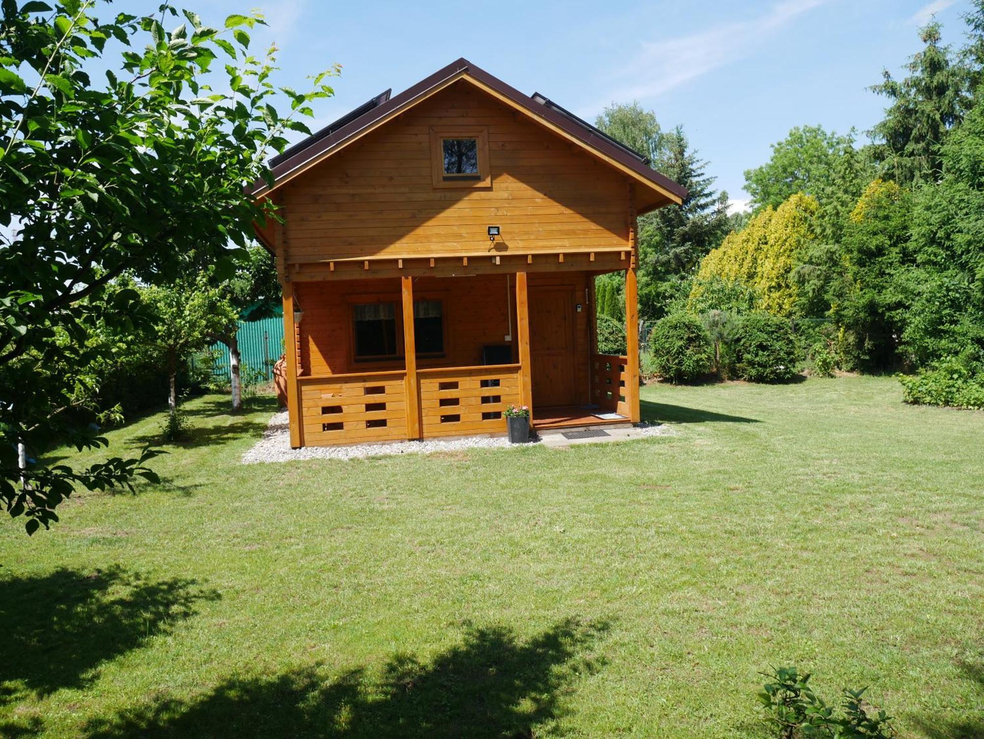 Domek Letniskowy Drewniany Nad Jeziorem Strzeszowskim Nowy Extérieur photo