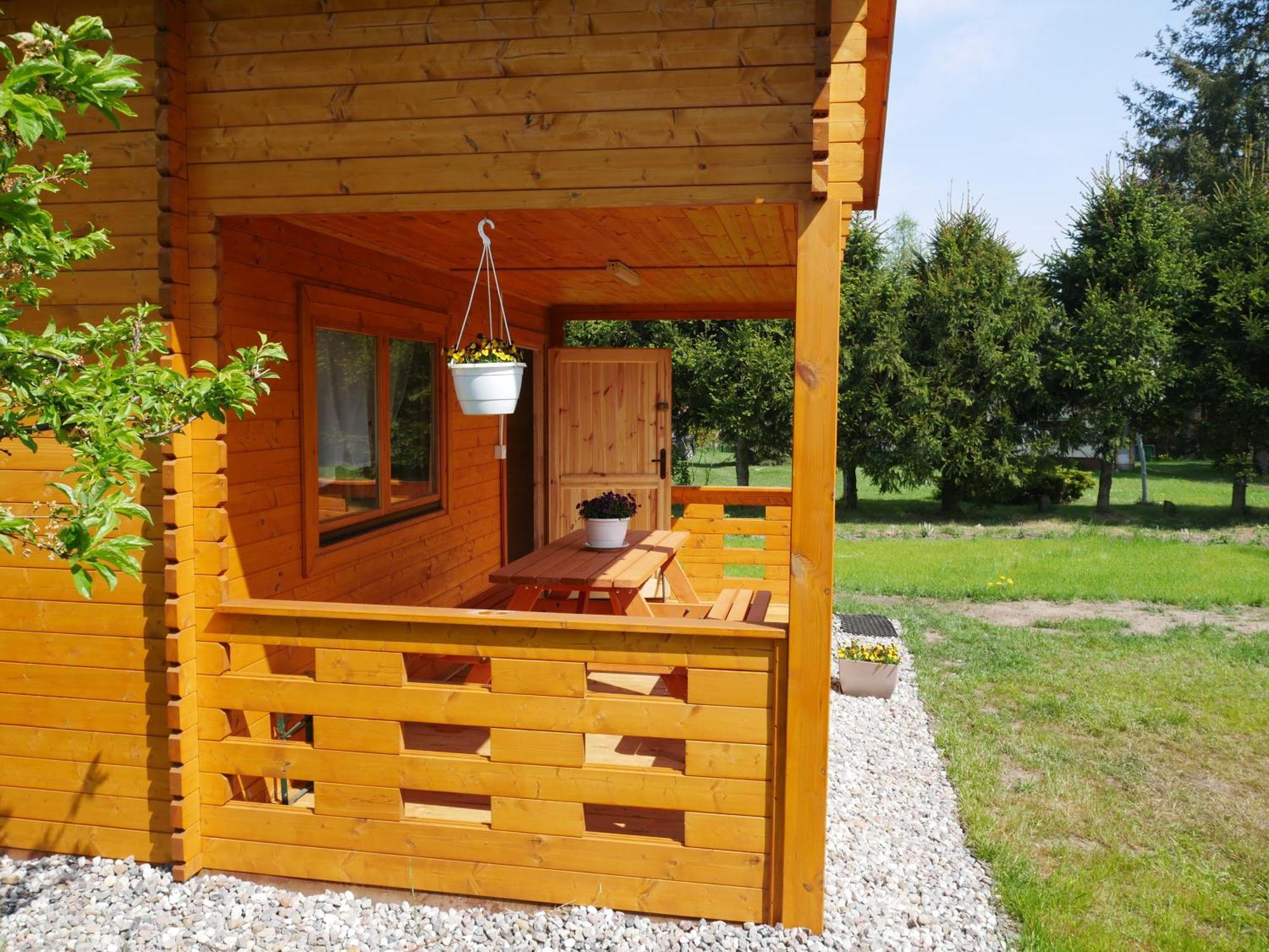 Domek Letniskowy Drewniany Nad Jeziorem Strzeszowskim Nowy Extérieur photo
